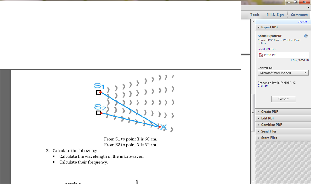 Solved Calculate the following: Calculate the wavelength | Chegg.com