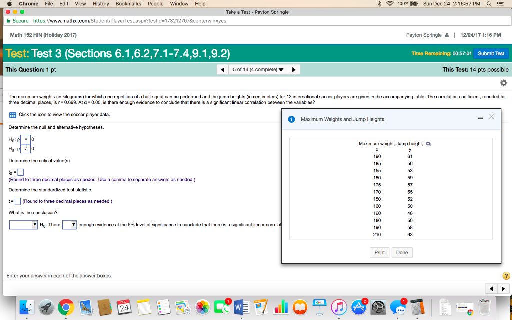 Statistics and probability Archive | December 24 2017 | Chegg.com