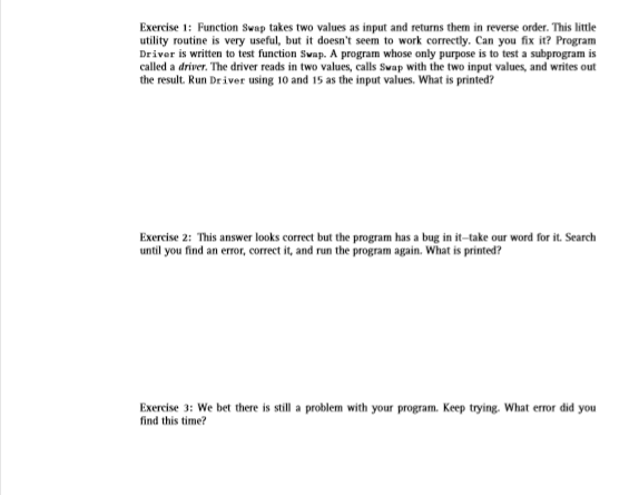 Solved c++ // Program Driver is a program to test | Chegg.com