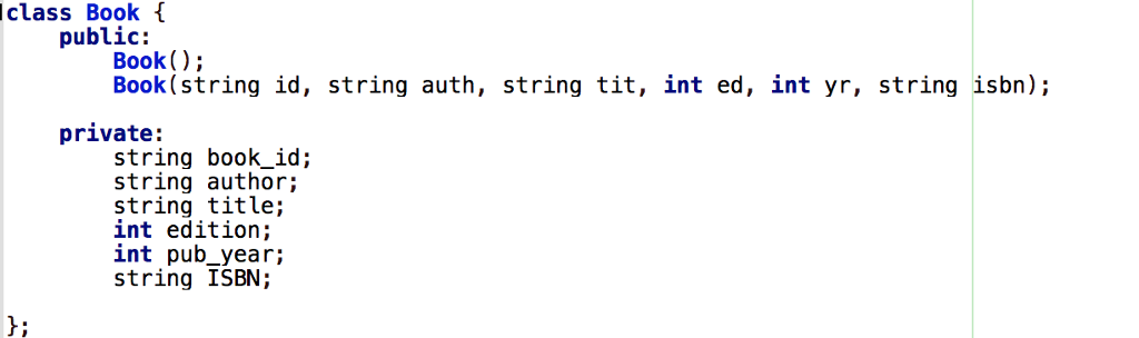 Solved [C++ Code] Reading from a file to an object, then | Chegg.com