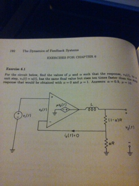 Solved EDERCISES FOR CHAPTER 6 Exereine 6.1 For the cireuit | Chegg.com