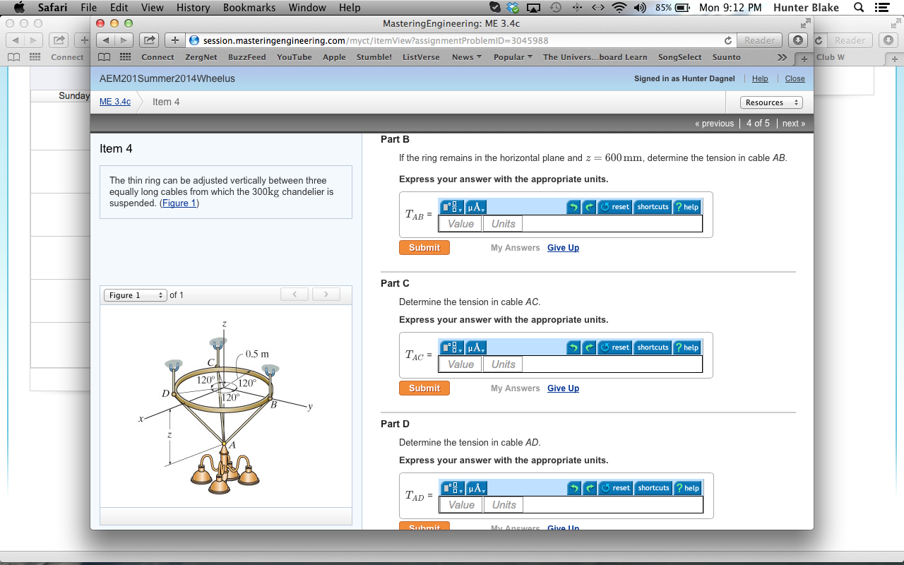 Solved The thin ring can be adjusted vertically between
