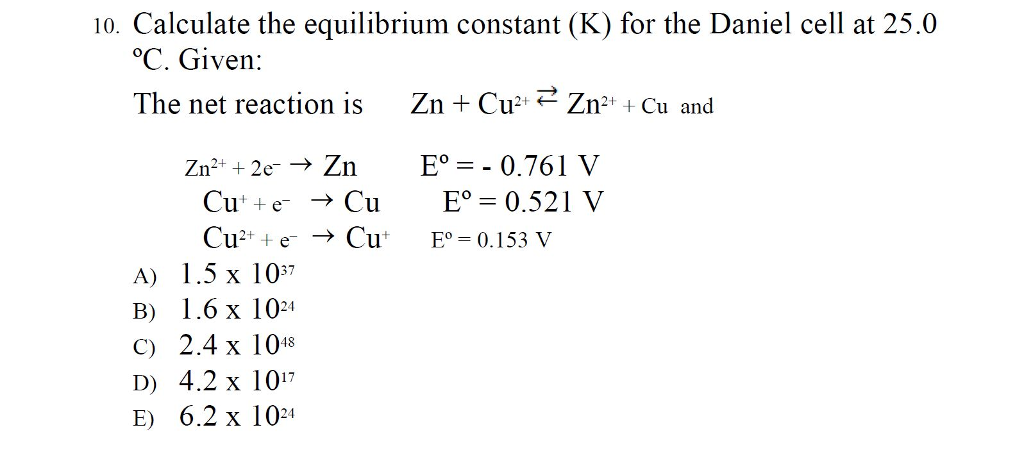 How To Find Equilibrium Constant