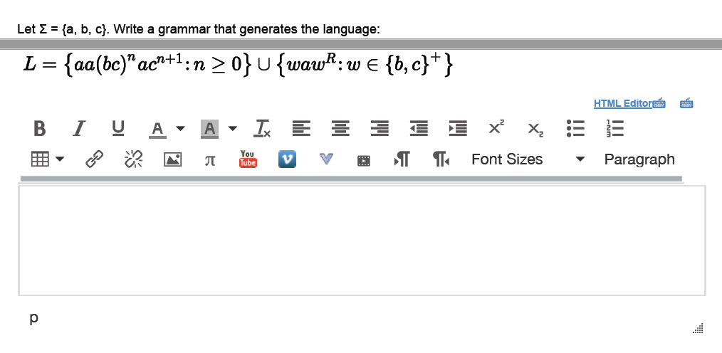 Solved Let Sigma = {a, B, C}. Write A Grammar That Generates | Chegg.com