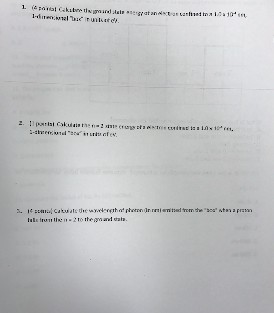 Solved Calculate the ground state energy of an electron | Chegg.com
