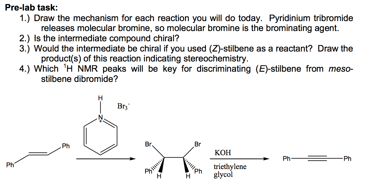 Solved Draw the mechanism for each reaction you will do