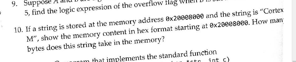 Solved If a string is stored at the memory address | Chegg.com