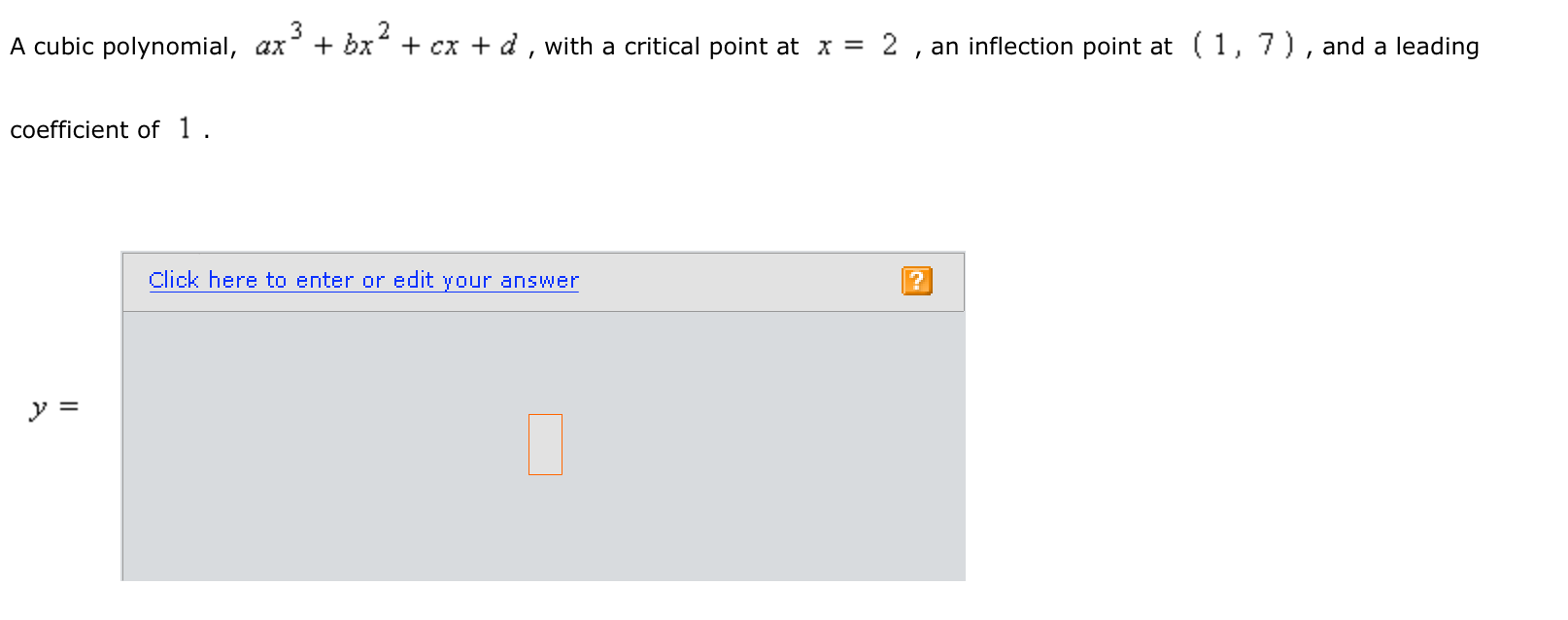 Solved A Cubic Polynomial Ax3 Bx Cx D With A Chegg Solved A Cubic Polynomial Ax3 Bx Cx D With A Chegg