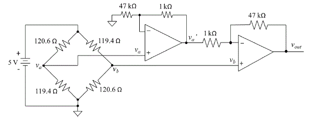 Solved A 120Ω strain gauge bridge consists of four identical | Chegg.com