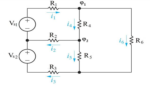 Solved (A) Given the voltages of the voltage sources and the | Chegg.com