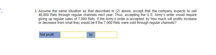 Solved 3. Assume the same situation as that described in (2) | Chegg.com