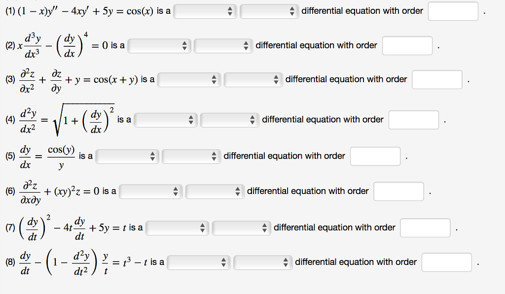 Solved (1 - x)y" - 4xy' + 5y = cos(x) is a differential | Chegg.com