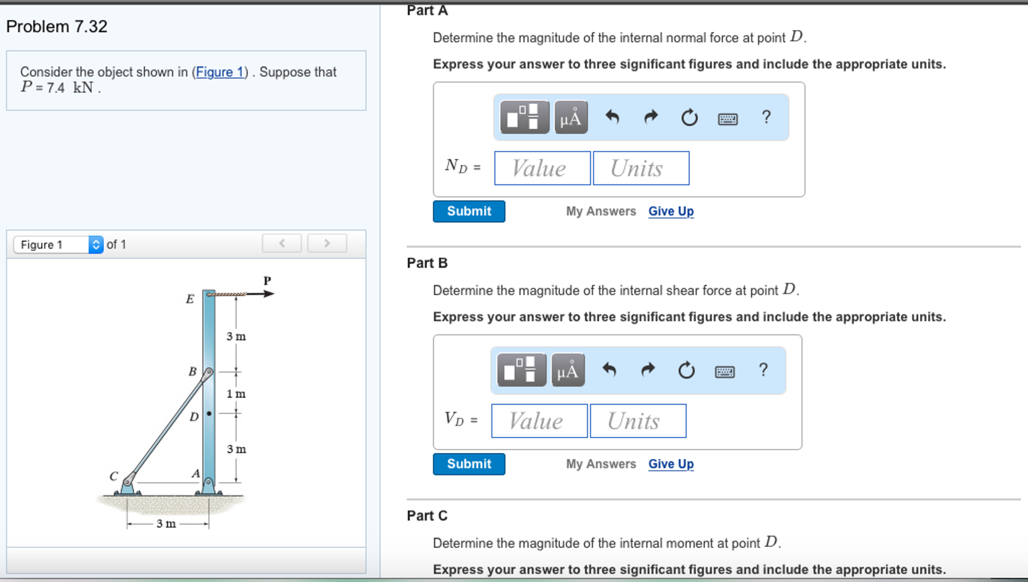 Solved Consider the object shown in (Figure 1). Suppose that | Chegg.com