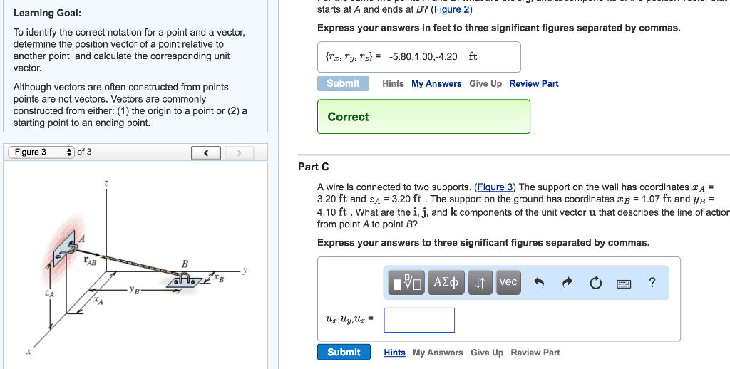 Solved Learning Goal To Identify The Correct Notation For A