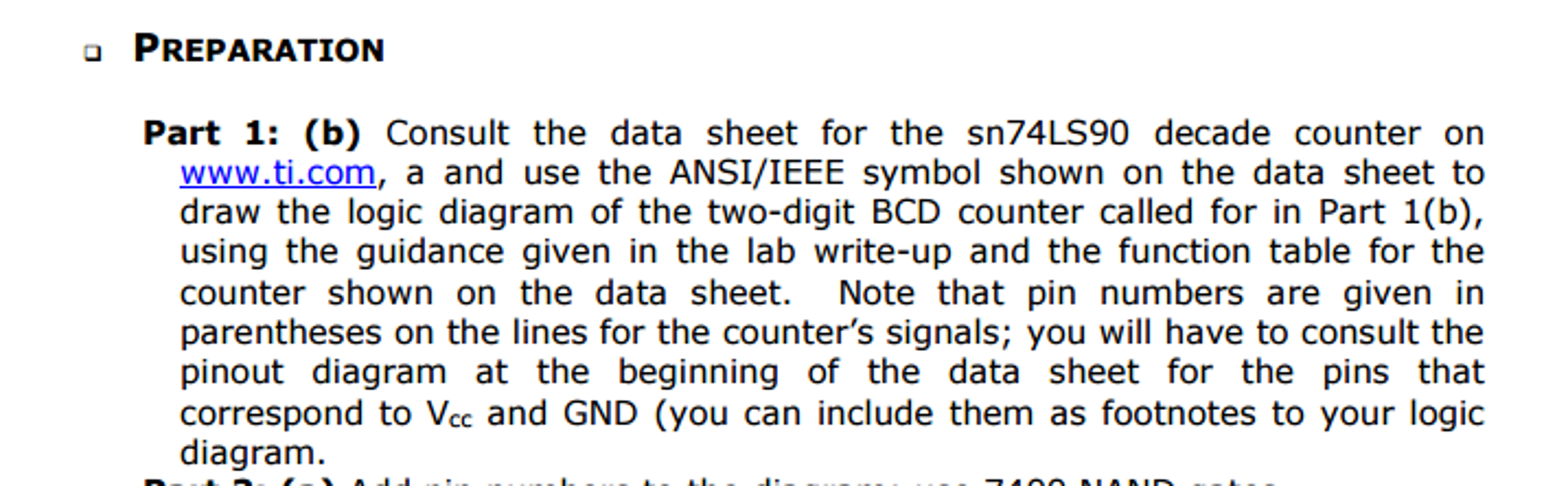 Please Solve Preparation Part 1(b) Using Info Form B | Chegg.com