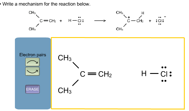 Write A Mechanism For The Reaction Below. | Chegg.com