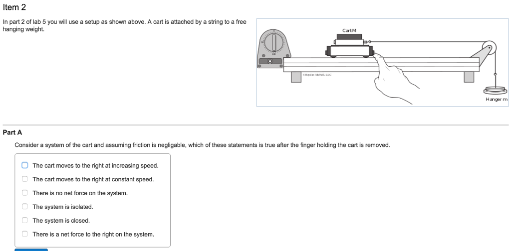 Solved In part 2 of lab 5 you will use a setup as shown | Chegg.com