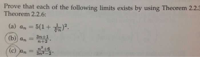 Solved Prove (b) And (c) By Using Theorem 2.2.3--Theorem | Chegg.com