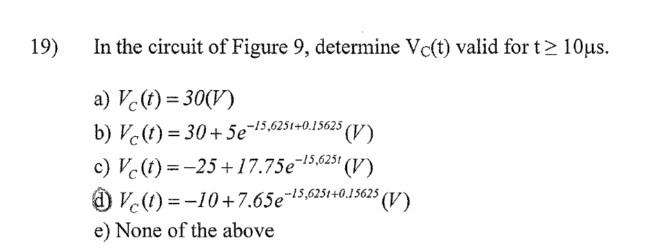 Solved 18) In the circuit of Figure 9, Switch 1 and Switch 2 | Chegg.com