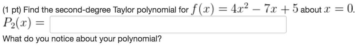 solved-find-the-second-degree-taylor-polynomial-for-f-x-chegg