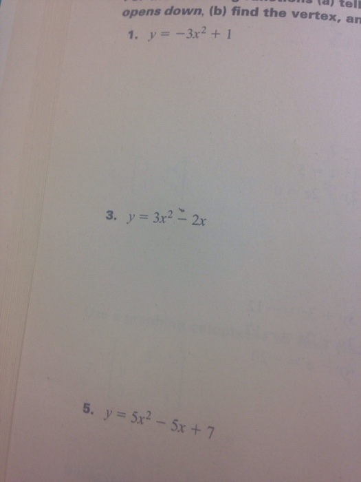 solved-find-the-vertex-y-3-x-2-1-y-3x-2-2x-y-chegg