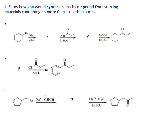 Solved Explain In Details How You Would Synthesize The Chegg Com