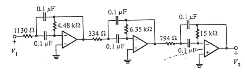 Solved Pleae find the transfer funcation V2/V1(s) in the S | Chegg.com