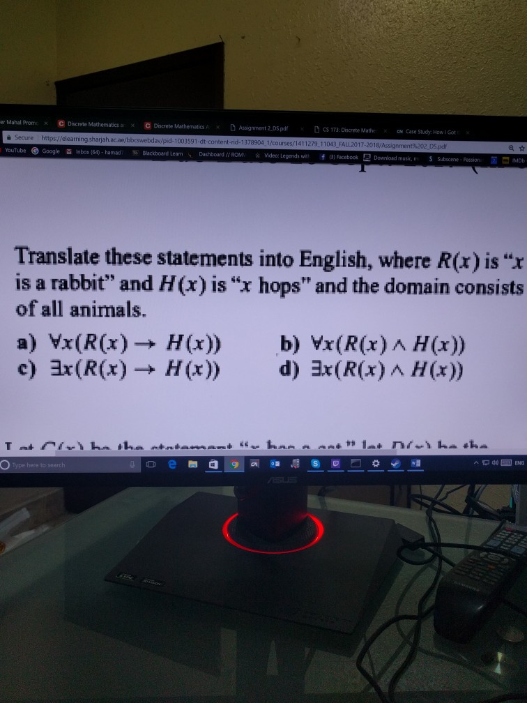 discrete math homework