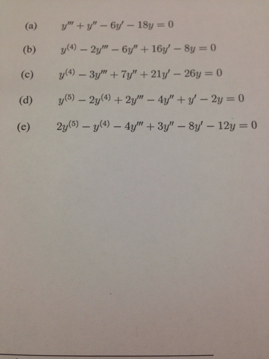 4) 19 6   y = 7(1 2 - y)