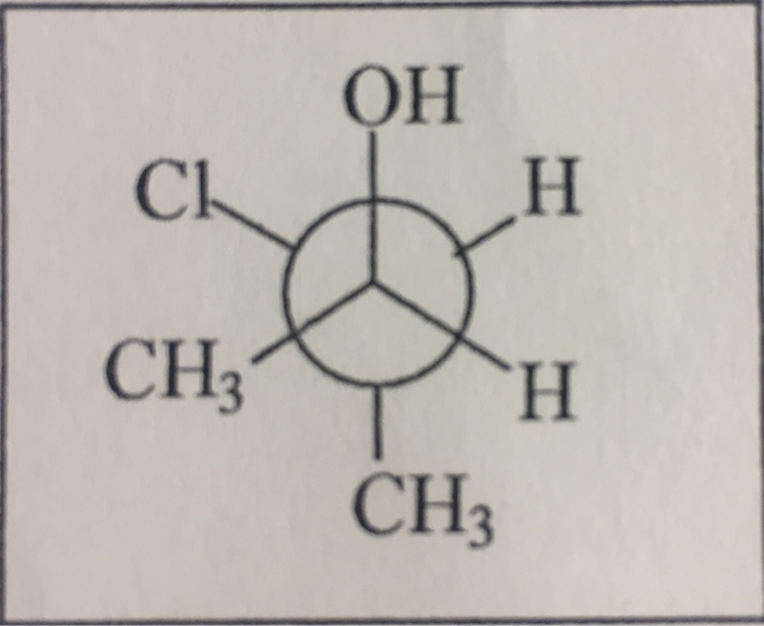 Solved Reproduce the Newman structure below as a Fischer and | Chegg.com