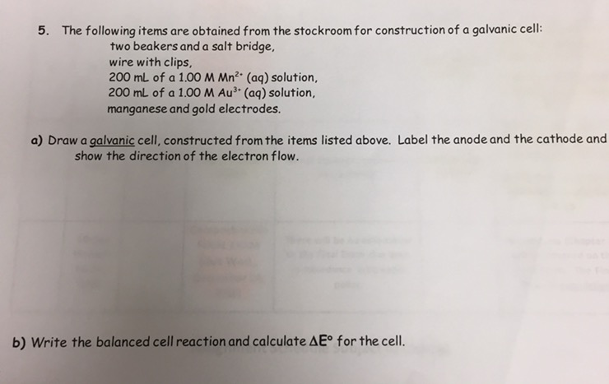 Solved The Following Items Are Obtained From The Stockroom | Chegg.com