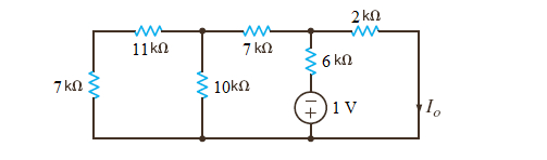 Solved Determine Io in the circuit in the Figure. | Chegg.com