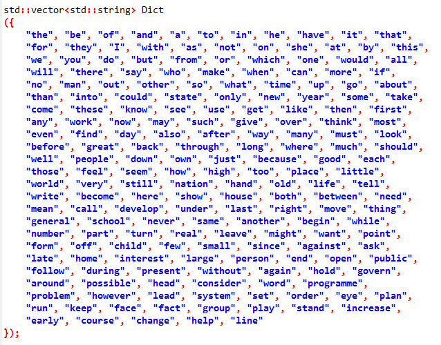 Constructing a spellchecker algorithm Word