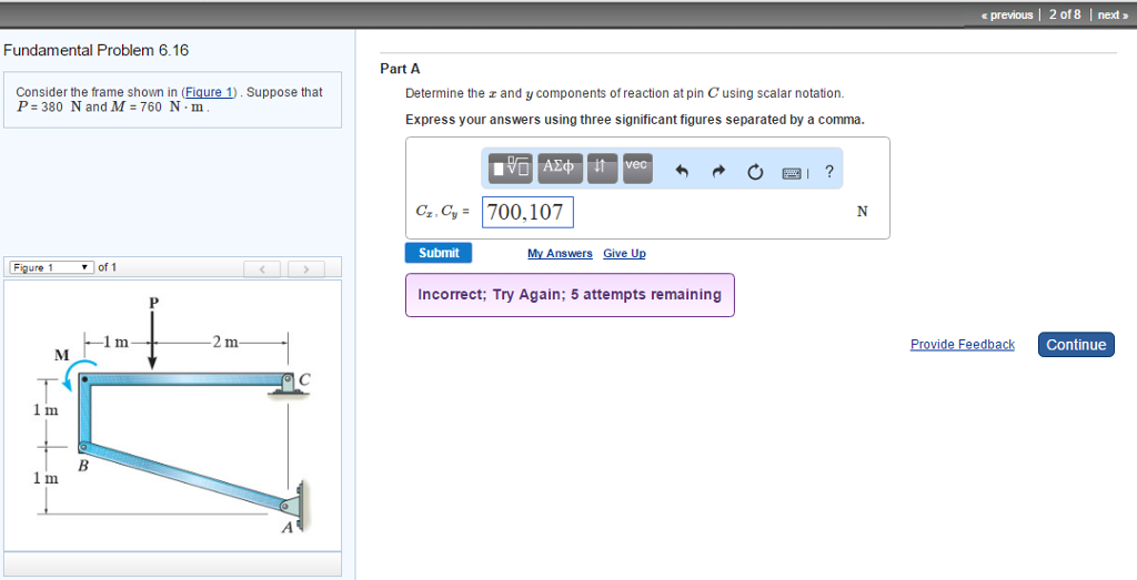 Solved Consider the frame shown in (Figure 1). Suppose that | Chegg.com