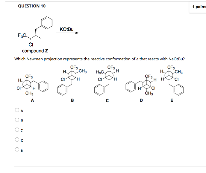 Solved Question 1 In A Polar Aprotic Solvent Which Is The 4563