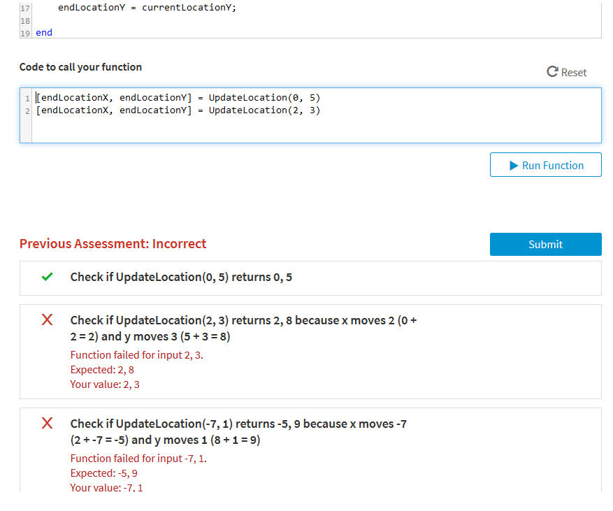 Solved Write a function with persistent variables | Chegg.com