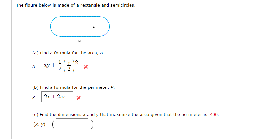 Solved The Figure Below Is Made Of A Rectangle And | Chegg.com