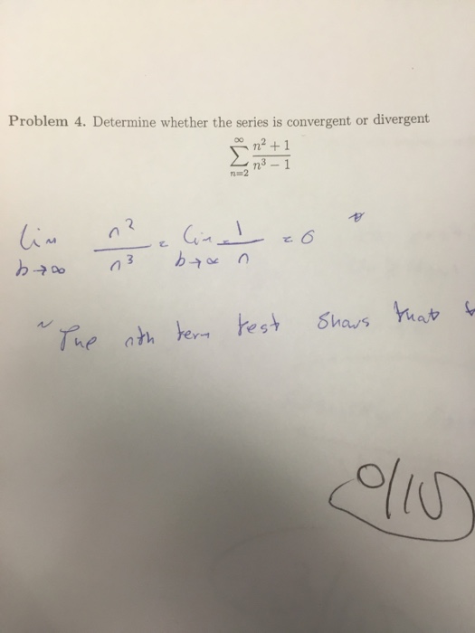 Solved Determine whether the series is convergent or Chegg