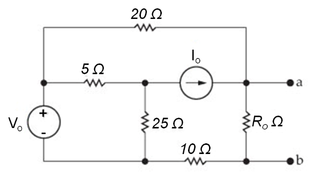 Solved 1. Consider the circuit shown below and assume Vo is | Chegg.com