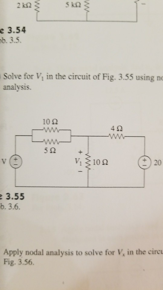 Solved Chapter 3 In the circuit of Fig. 3.49, current i, is: | Chegg.com