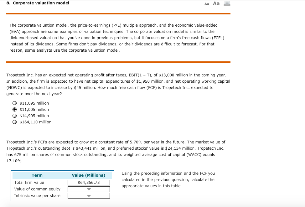 solved-8-corporate-valuation-model-aa-aa-the-corporate-chegg