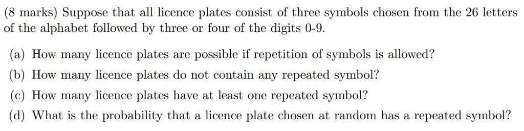 solved-8-marks-suppose-that-all-licence-plates-consist-of-chegg