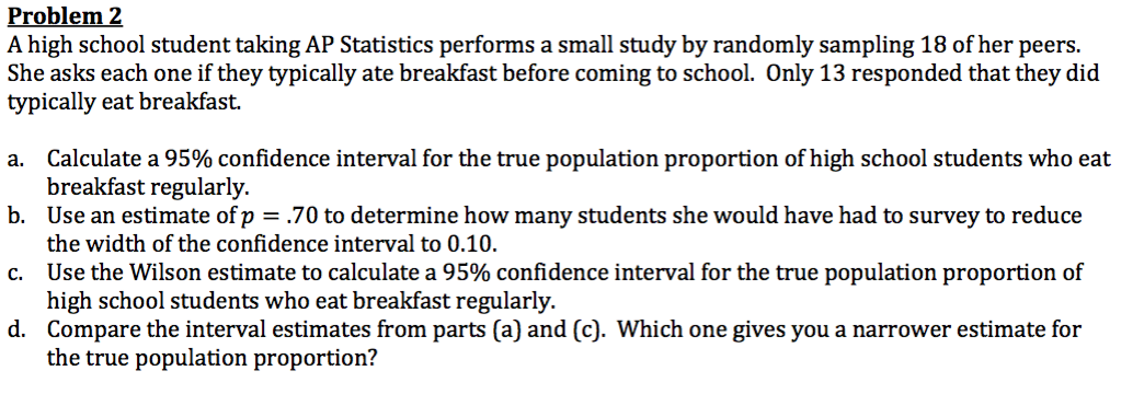 Solved A High School Student Taking AP Statistics Performs A | Chegg.com