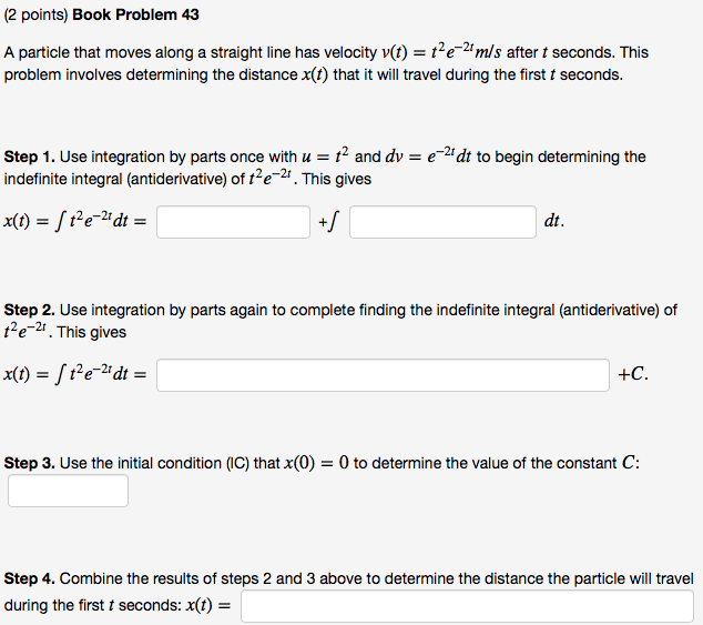 solved-a-particle-that-moves-along-a-straight-line-has-chegg