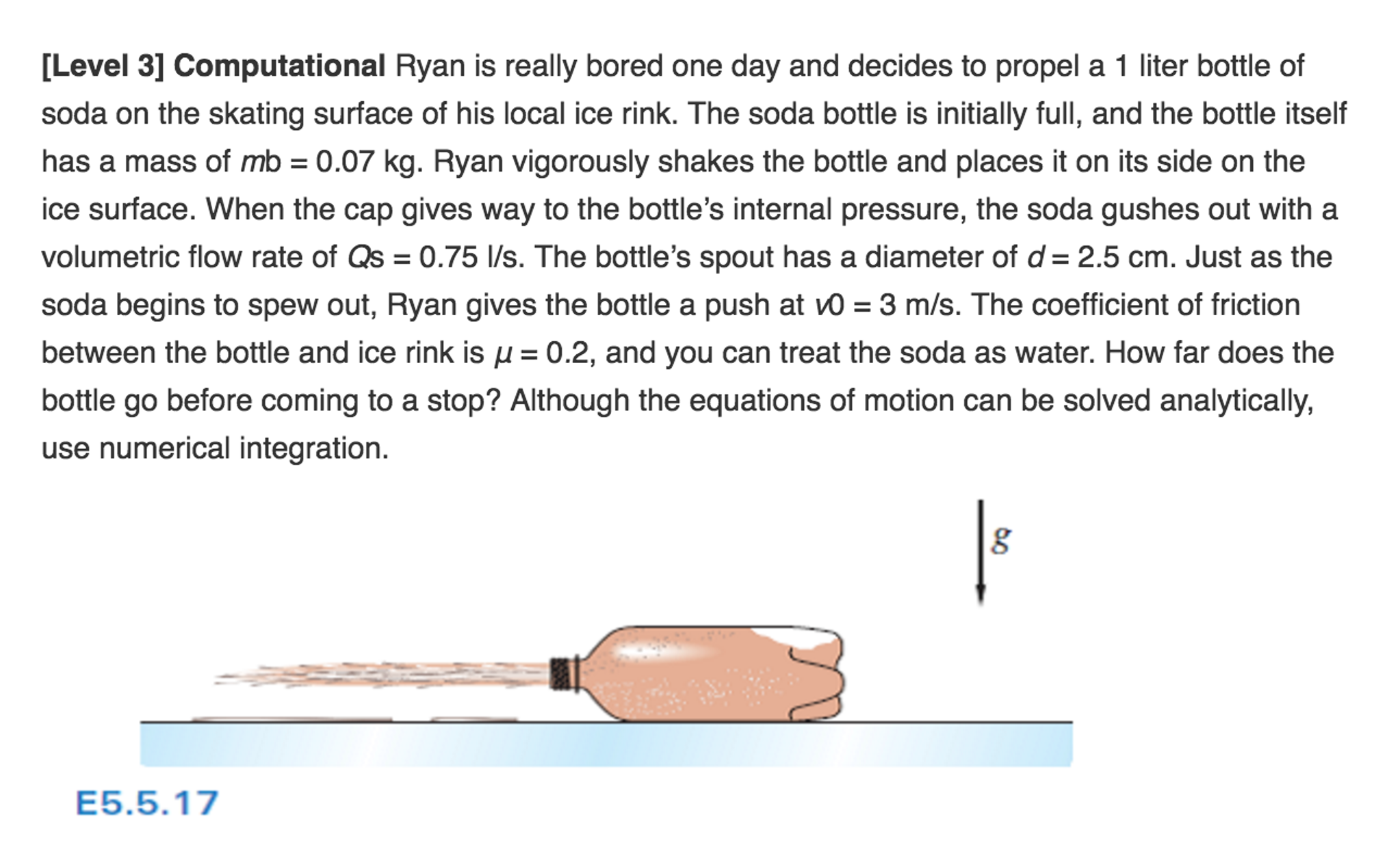 how-far-does-the-bottle-go-before-coming-to-a-stop-chegg