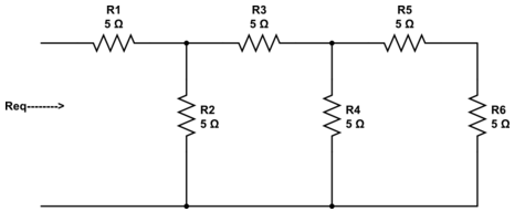 Solved a) Find Req in the circuit shown below by the use | Chegg.com