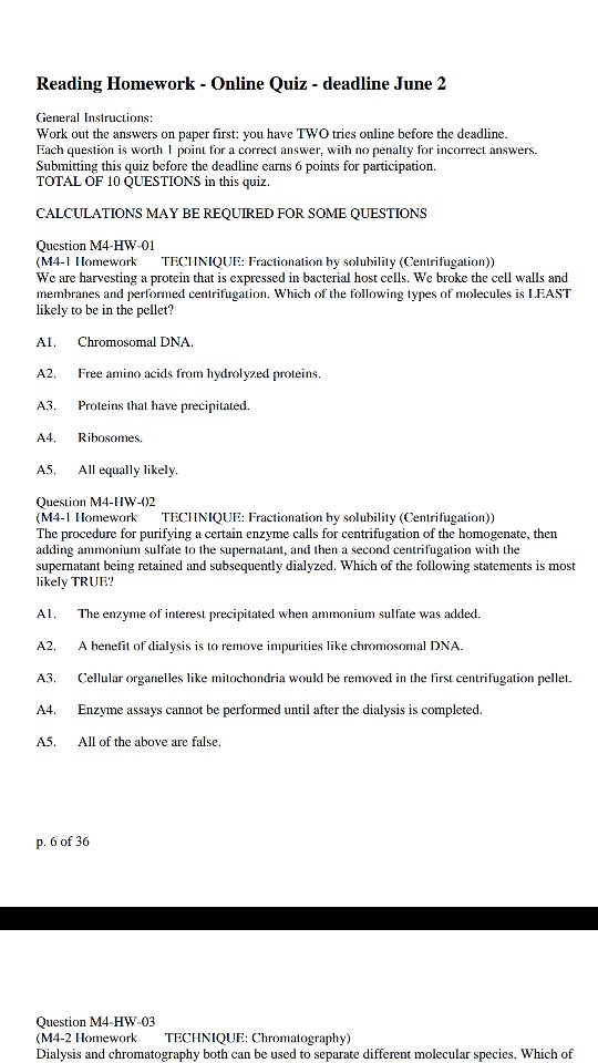 Solved General Instructions Work out the answers on paper