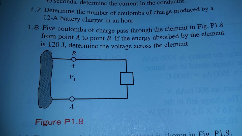 Solved Determine The Number Of Coulombs Of Charge Produced Chegg Com