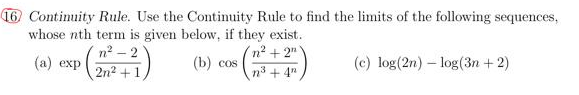 3 rules of defining continuity calculus