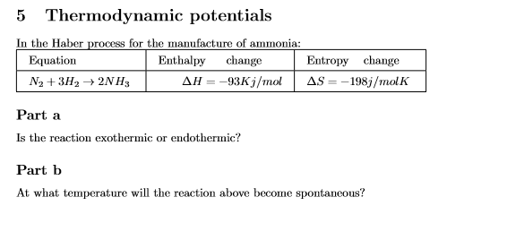 Solved In The Haber Process For The Manufacture Of Ammonia: | Chegg.com